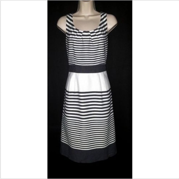 Banana Republic Dresses & Skirts - Banana Republic Canvas Striped Dress Navy